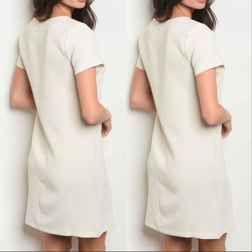 Ecru Shift Dress - 5 Star ⭐️ Rating Fav - Picture 8 of 8